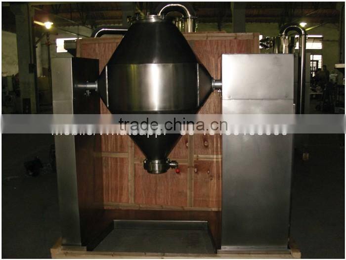 Stainless steel double cone medicine dry powder mixing mixer machine