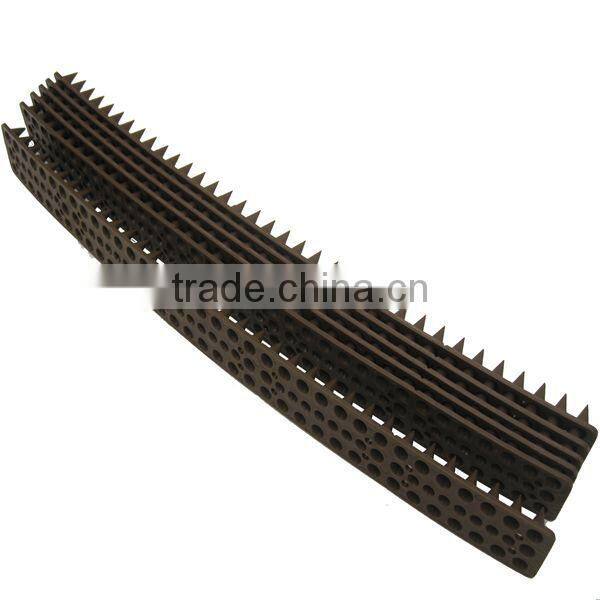 plastic anti climb fence wall security spikes