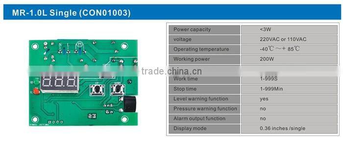 automatic pump/door/timer controller board