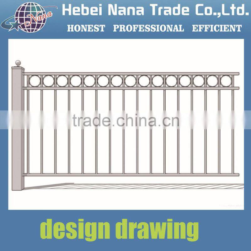 Australia hot sale gate designs with galvanize sheet / metal fence gate