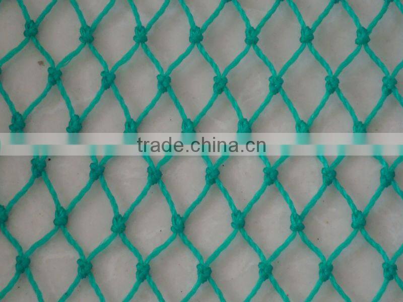 GOLF NET, HDPE knotless net or knotted net