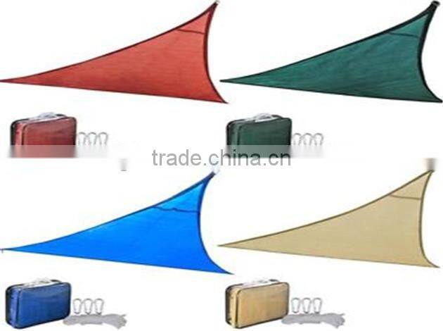 HDPE Sun Shade Sail Triangle Shape