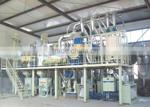 10 ton per day complete wheat grinding processing line for sale