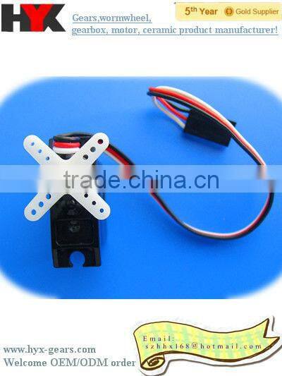 shenzhen plastic gear servo 3kg rc servo for rc car boat plane OEM is welcome