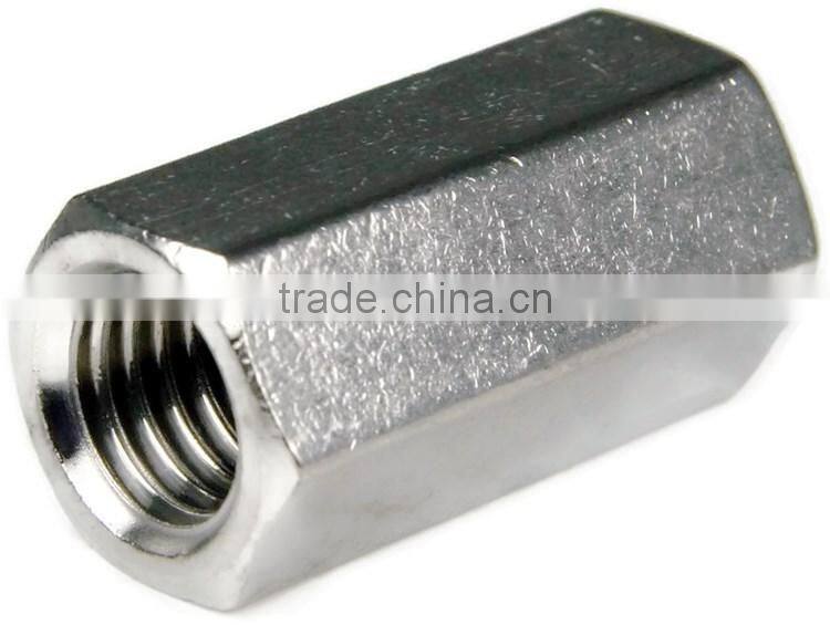 Factory manufacture and directly sale high quality long nut ss 304