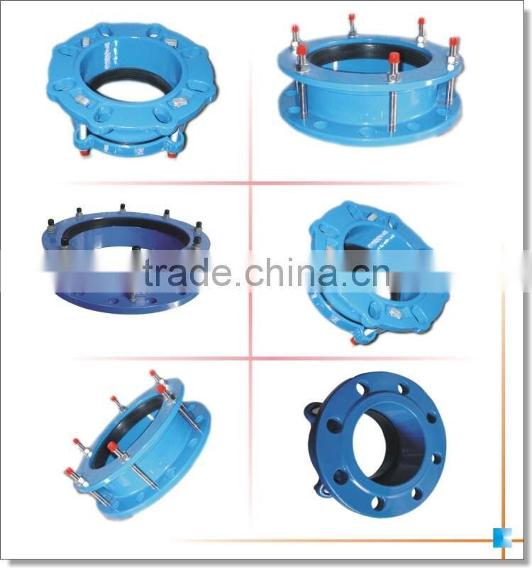 Custom manufacture hot selling industry cast ductile iron wall collar