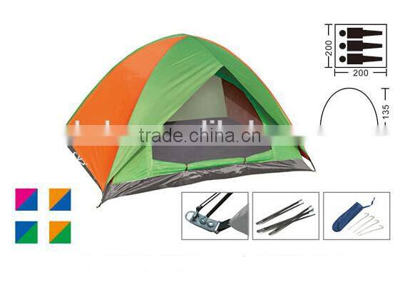 2015 High Quality Waterproof Cheap Outdoor Camping Tent for 2-4 Person