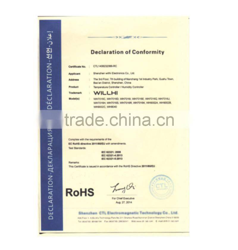 2015 Super Quality 80--250V Plug & Play Intelligent digital Thermostat with Remote Controller CE RoSH