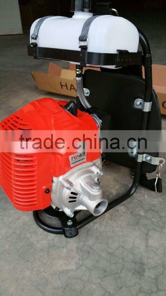 Mitsubishi engine powered Knapsack Brush Cutter / Grass Trimmer TU43
