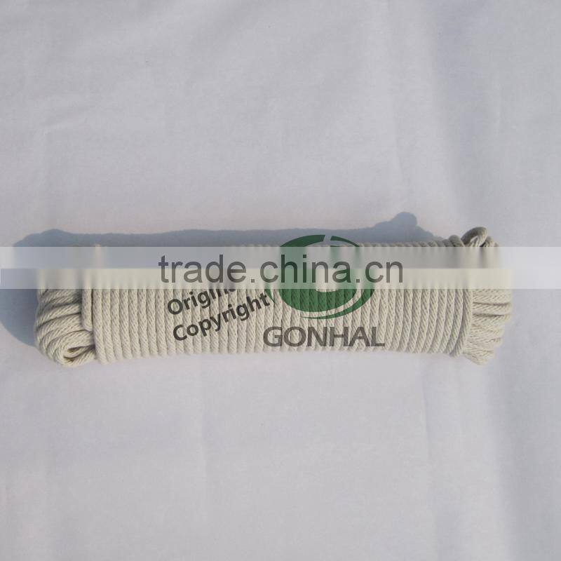 Gonhal Cotton 12 Strands Solid Braided Rope