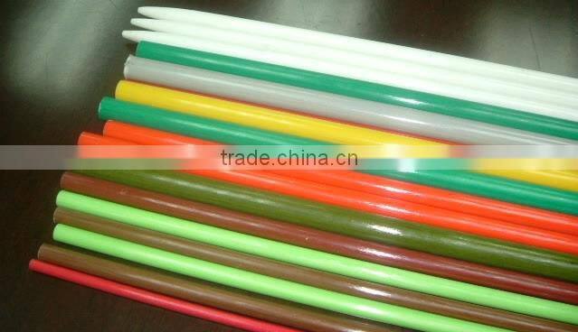 Glass fiber rods, nursery stakes, tree stakes