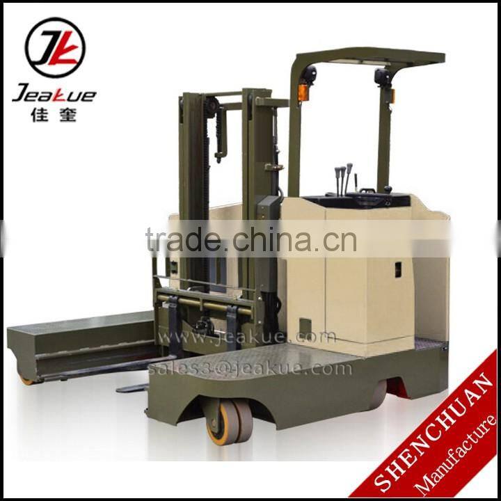 2 ton side electric forklift side load forklift battery