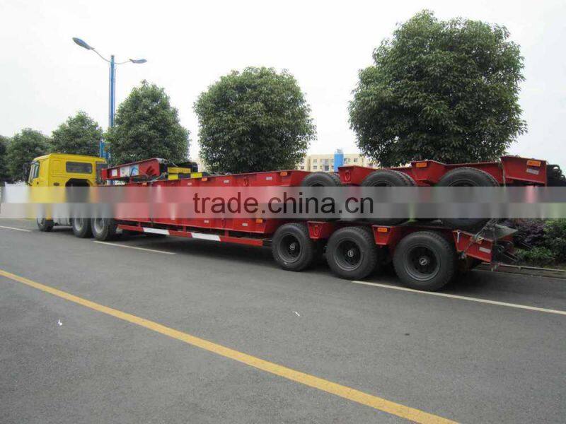 40 Tons 3 Axle Semi-Trailer Low-Bed Trailer for sale