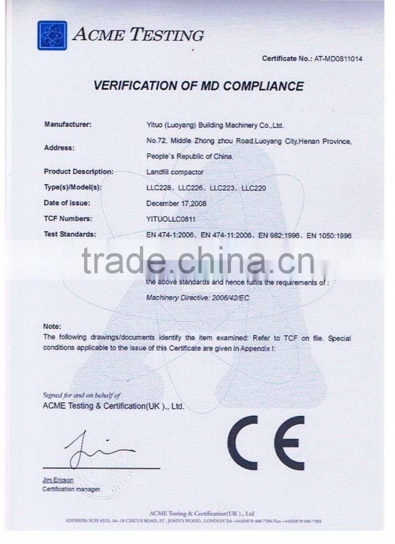 Refuse Compactors LLC220
