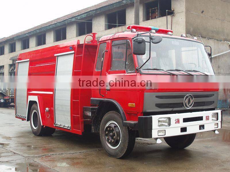 Dongfeng 5000L~6000L capacity of fire truck specifications from original factory
