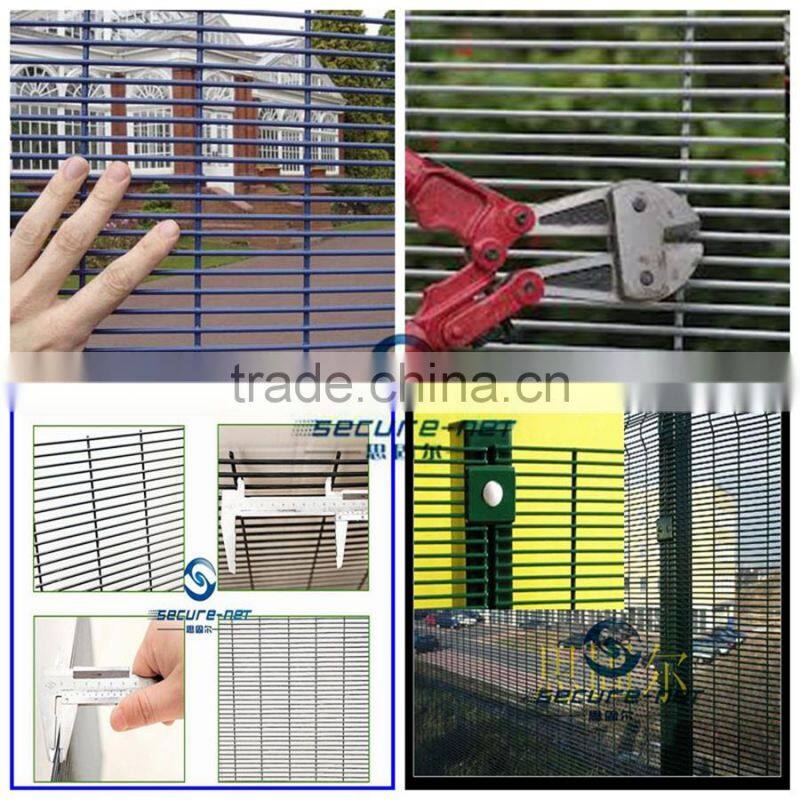 V Beam & Flat Beam Prison Mesh Panel Fence 358 Anti climb Fencing