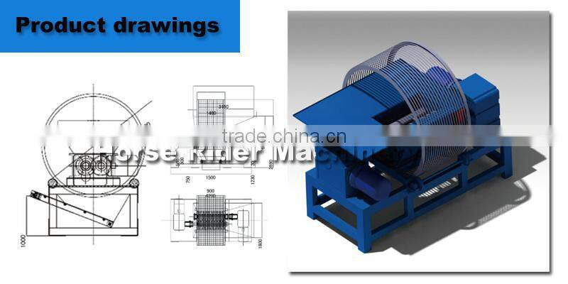 Waste Tyre Recycling Machine tyre disassemble machine