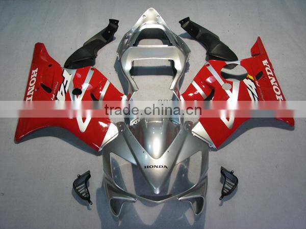 For Honda CBR600F4I CBR600 F4I 2001-2003 2002 M Red Silver Injection Fairing Body Work
