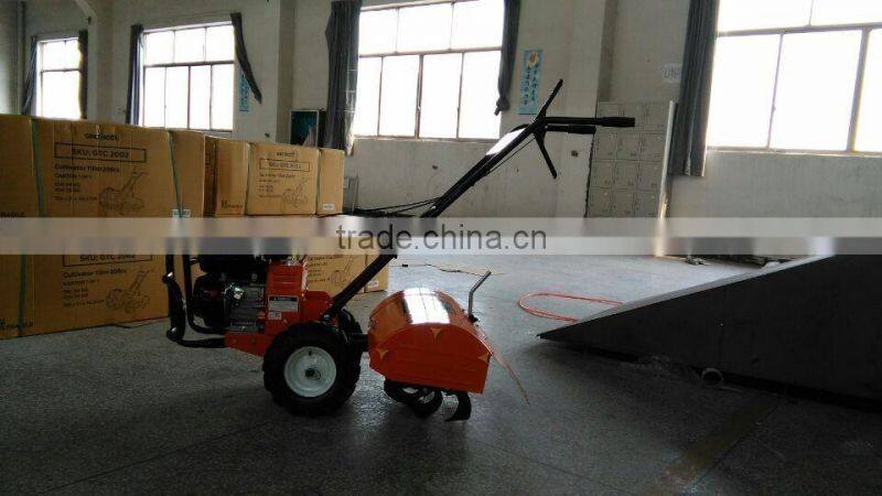 tiller cultivator 12V light CE MD certificate,4-stroke engine