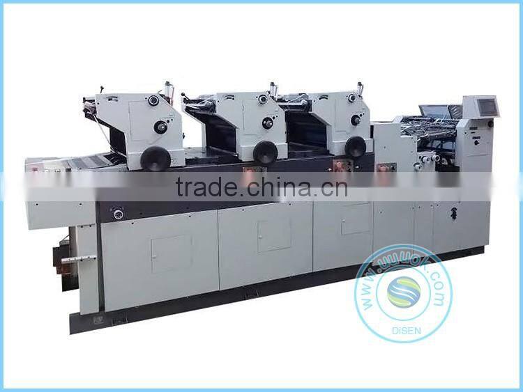 Digital control industrial 3 color offset printing machine for sale
