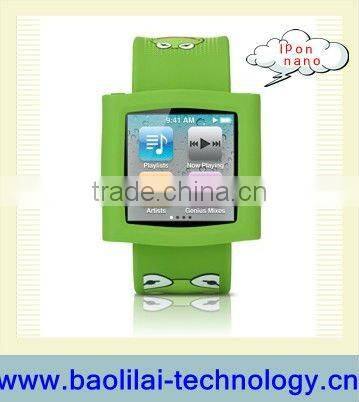 2012 Hottest Fashion Wristband Silicone Mp4 Case