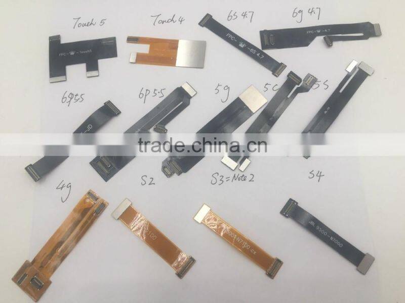 All kinds of model tester flex cable for iphone for samsung for note and a series of moblie phone