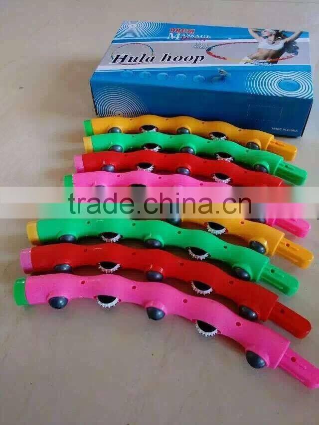 Removable Multi-function magnetic therapy+pulley hula hoop hot item