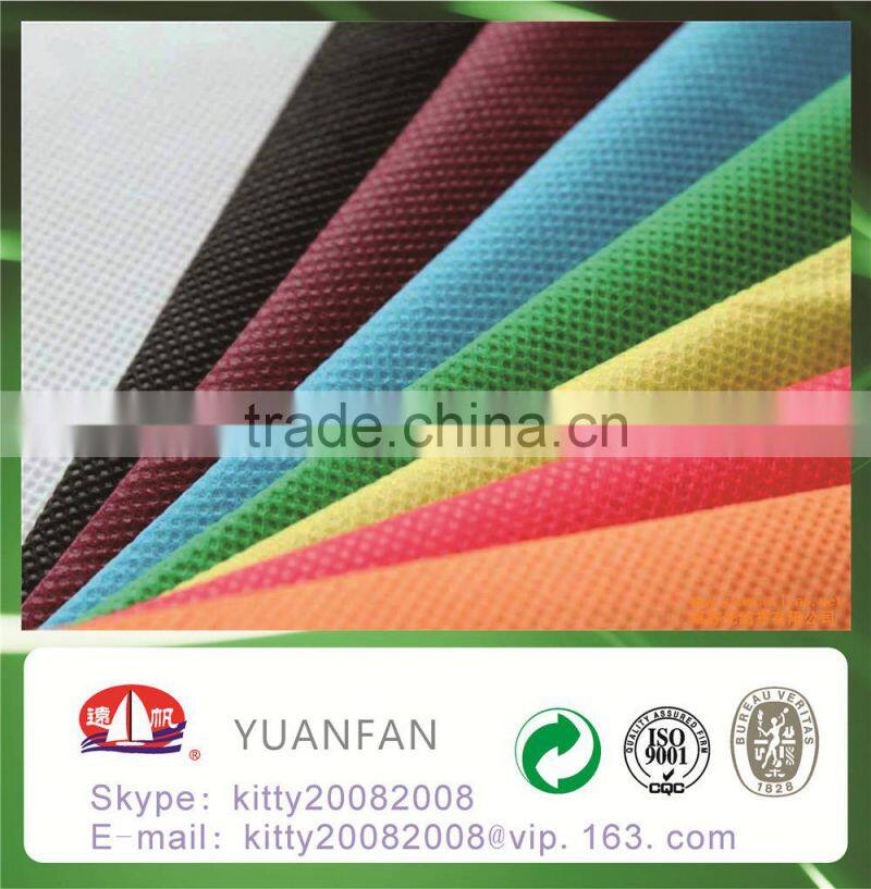 Nonwoven fabric bag used for clothes