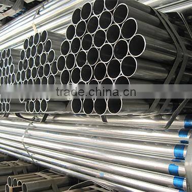 140*1.0mm 60-80GSM znic coating pre galvanising gi pipe