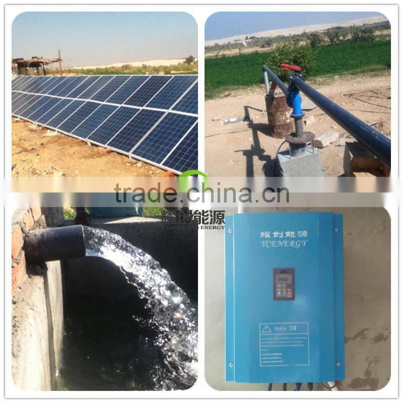 20KW solar power system drive 15KW solar water pump & home electricity supply 10-50KWH