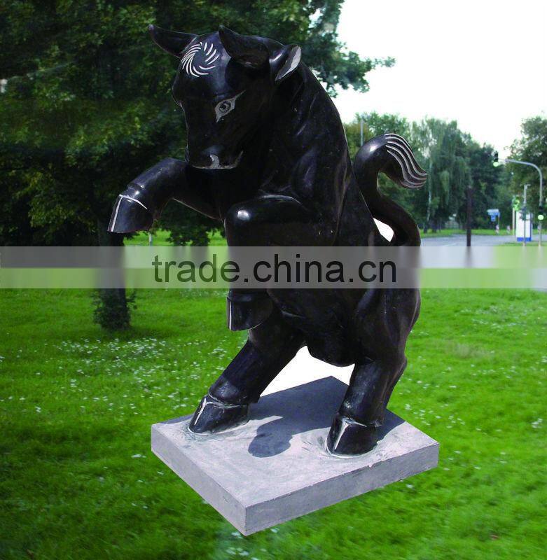 Bull Stone Statue