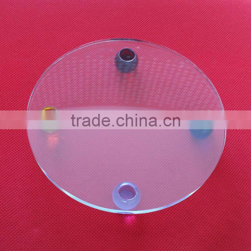 round glass cake plate cake stand