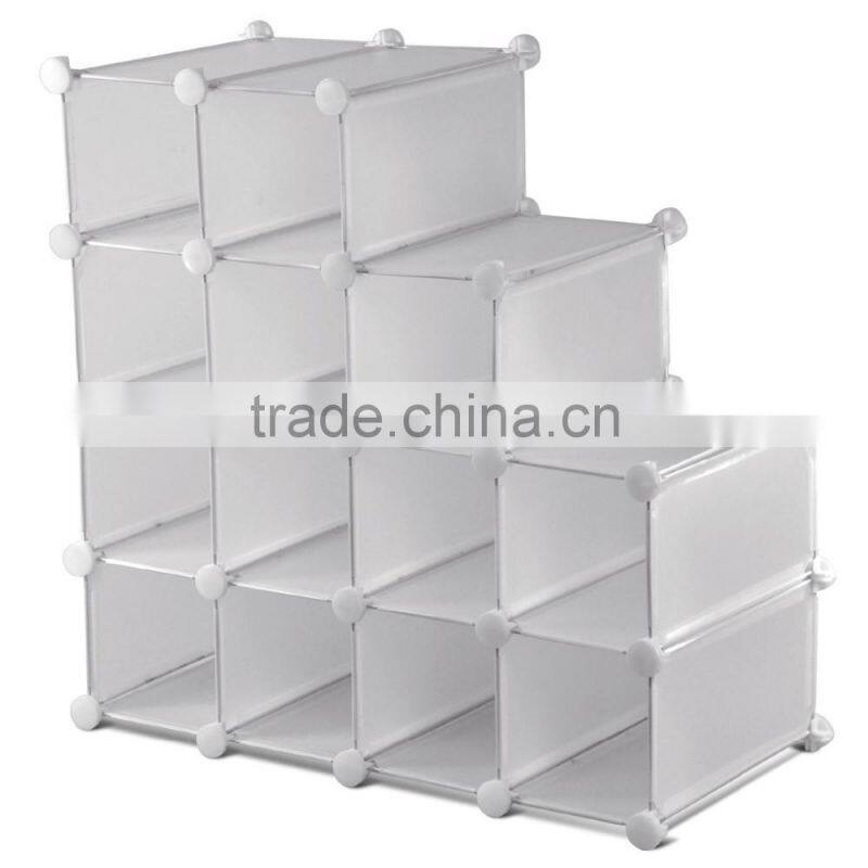 PP DIY Interlocking Shoe Organizer/Rack for 20 Pairs