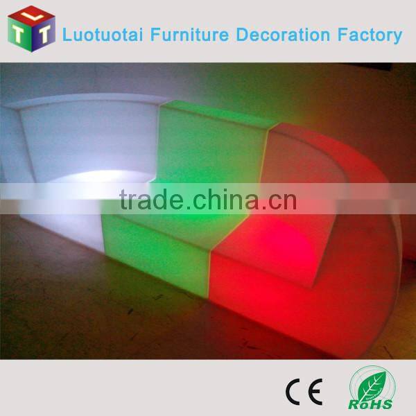 LED decorative short bar stool