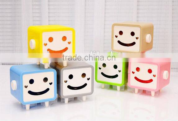 Smile Face Tissue Box,cartoon tissue box