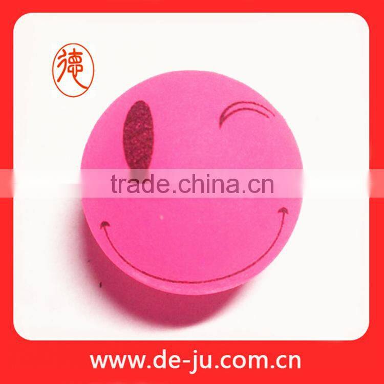 Special Design Glow Pink Emoji Bounce Back Ball