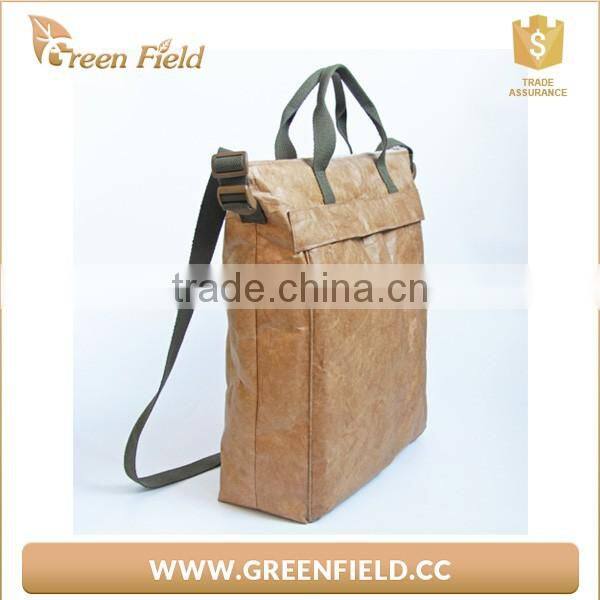 Waterproof paper shopping bag, recycled tyvek shopping bag