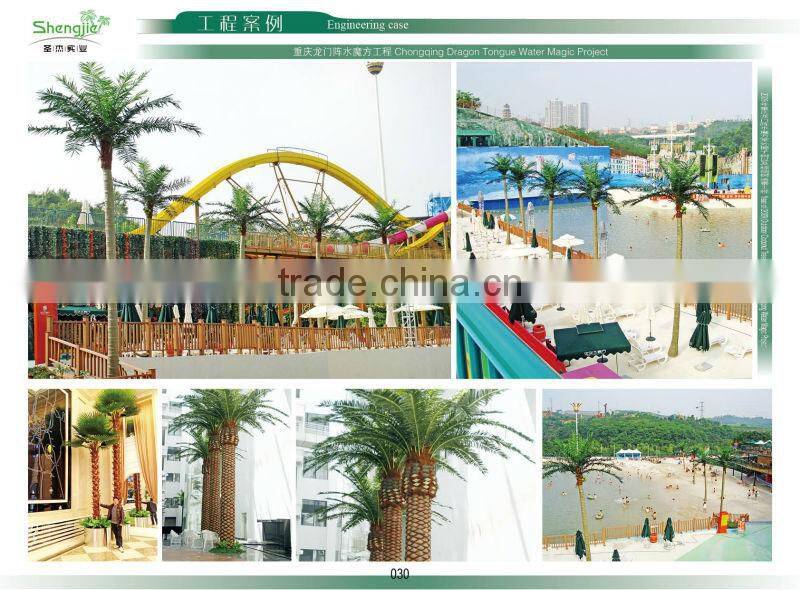 Sleek Realistic Artificial Hedges Outdoor Privacy Hedges with black box/FRP planter