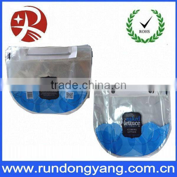 custom printed header bags