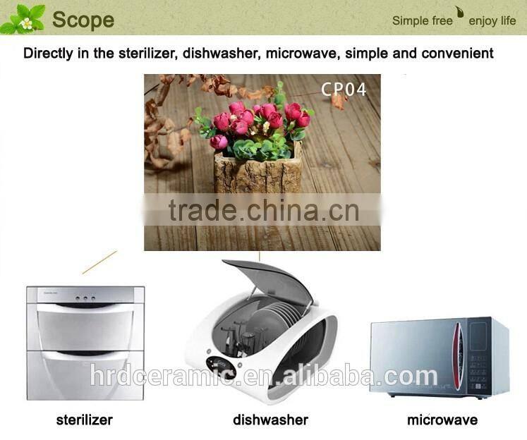 Factory hot sale indoor cement garden flower pot