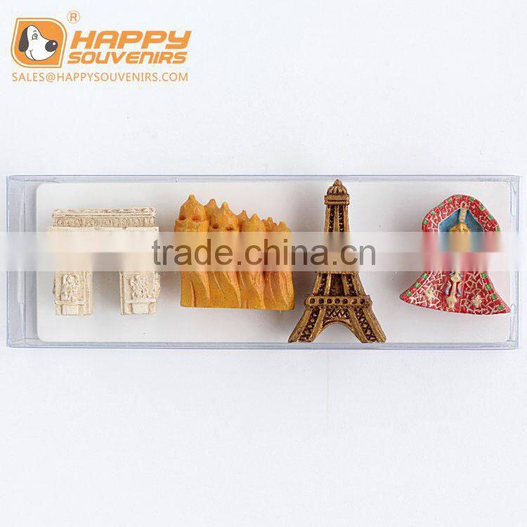 Varies super cute mini fridge magnet,guitar paris mini 3d custom magnet for home decor