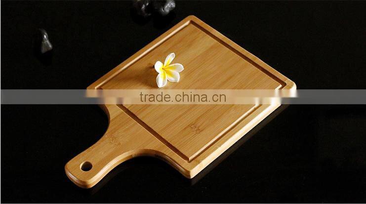 Elegant solid wooden square pizza board,pizza serving tray