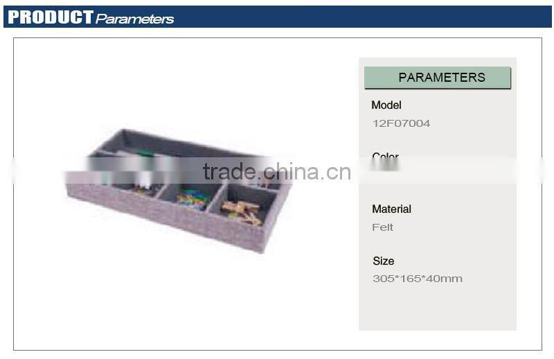 Convenient Felt Desk Office Organizer