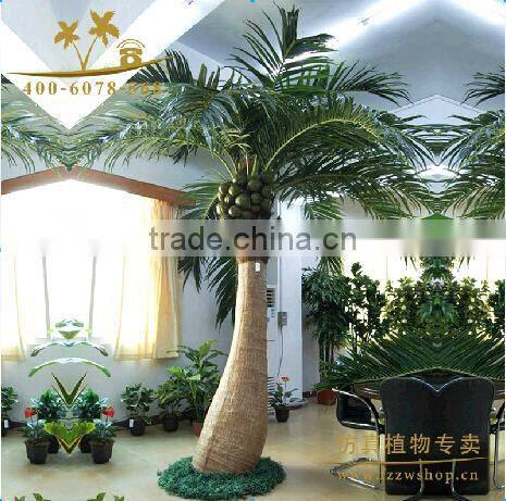 LXY080514 noble home decoration plant plastic artificial coconut palm tree for sale