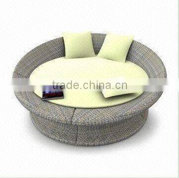 Outdoor Wicker Furniture, Used for Hotel and Banquet, Various Cushion Colors are Available