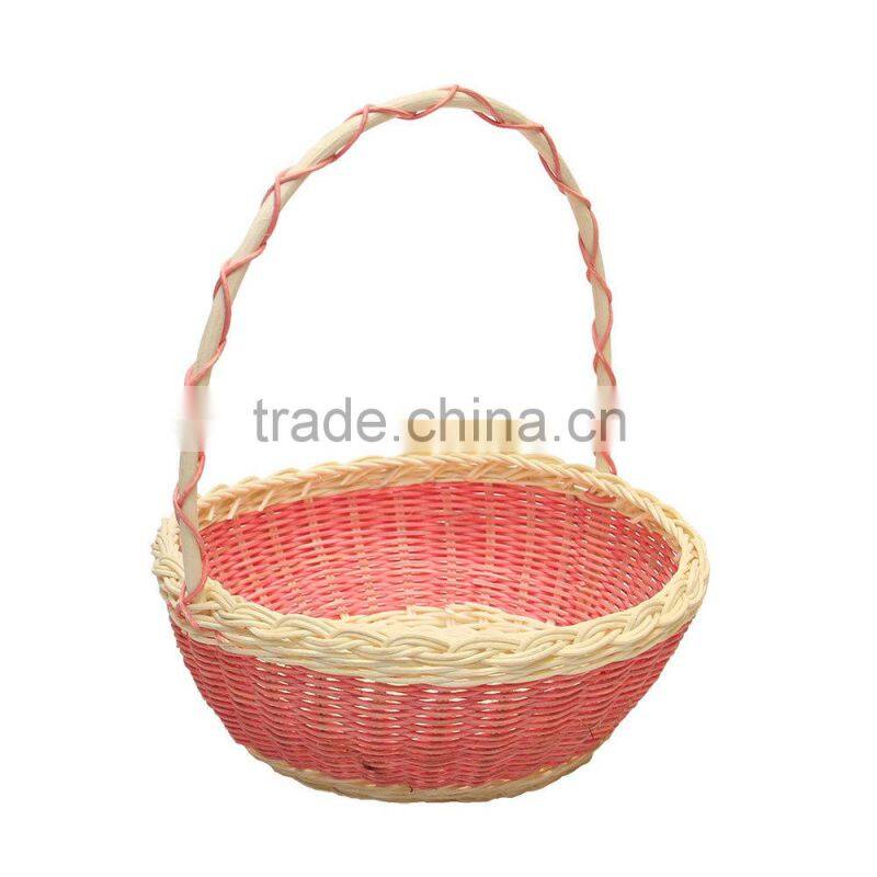 Cheap price beautiful bamboo gift basket for Christmas