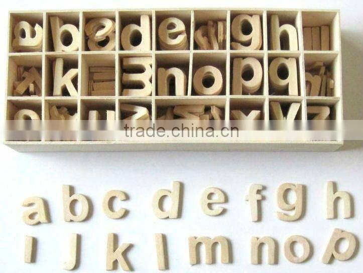 small home decrative wooden letters wholesale