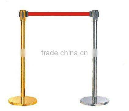 B-17 double-deck queue barrier line post