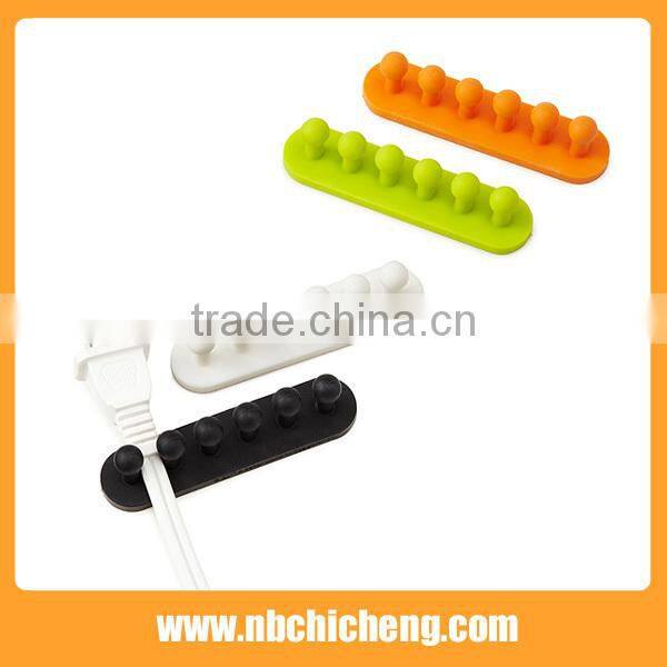 Plastic Plug Holder in Cable Clips