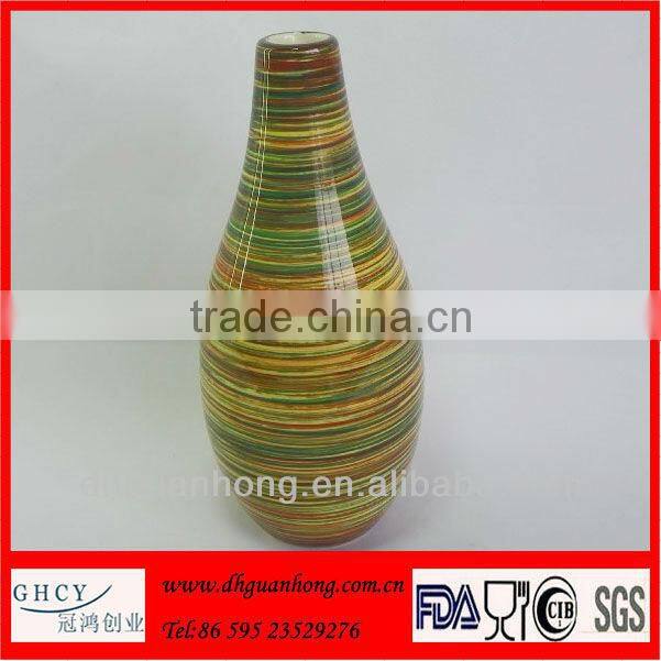 Stripe Dolomite Flower Vase